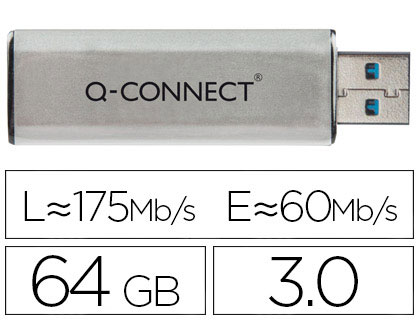 Memoria USB 3.0 Q-Connect Flash 64 GB
